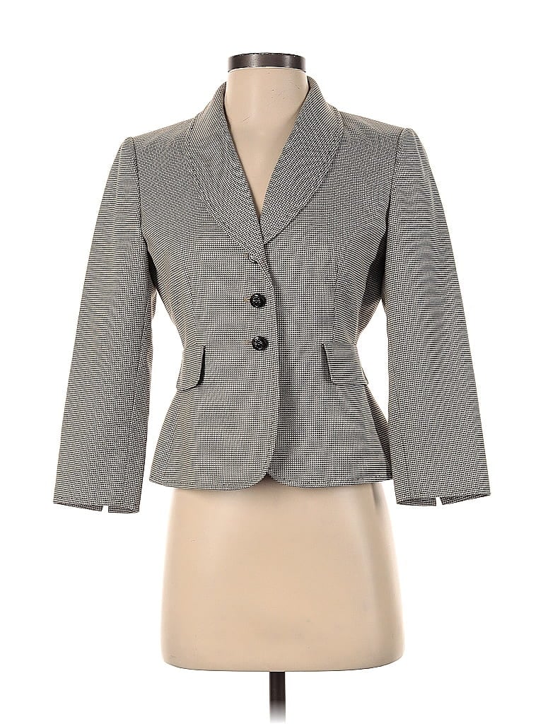 Pre-owned Tahari By Asl Blazer Jacket In Gray