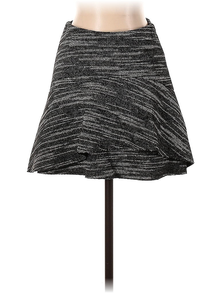 Pre-owned State Of Being Casual Skirt In Gray