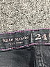 Kate Spade New York Chevron-herringbone Black Jeans Size 24 waist - photo 3