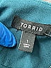 Torrid 100% Polyester Teal Blazer Size 1X Plus (1) - photo 3