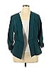 Torrid 100% Polyester Teal Blazer Size 1X Plus (1) - photo 1