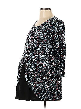 Motherhood 3/4 Sleeve Blouse (view 1)