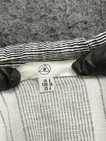 Missguided Gray White Jumpsuit Size 4