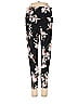 Three Dots Floral Black Casual Pants Size S - photo 1