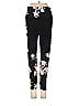 Three Dots Floral Black Casual Pants Size S - photo 2