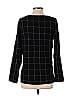 Jigsaw Checkered-gingham Plaid Black Wool Pullover Sweater Size S - photo 2