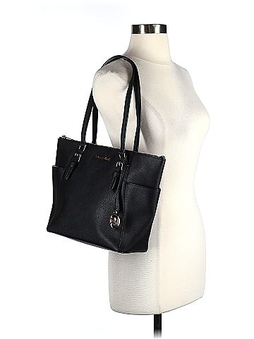 MICHAEL Michael Kors Leather Tote (view 2)