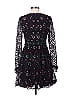 ML Monique Lhuillier 100% Polyester Paisley Black Cocktail Dress Size 6 - photo 2