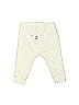 Carter's Solid Ivory Fleece Pants 3-6 MO / 6 MO - photo 2