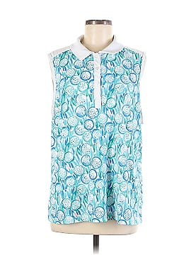 Lillie Green Sleeveless T Shirt