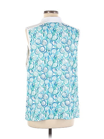 Lillie Green Sleeveless T-Shirt (view 2)