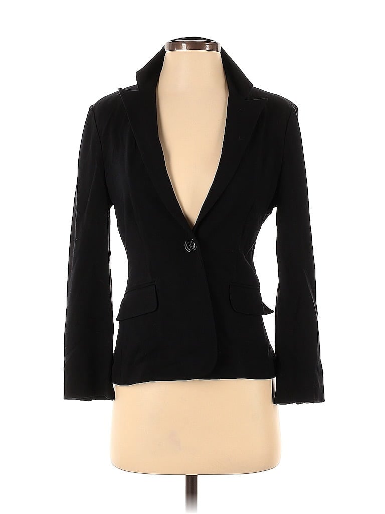 Pre-owned Express Blazer Jacket In Black