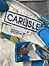 Carlisle 100% Silk Print Blue Silk Skirt Size 4 - photo 3