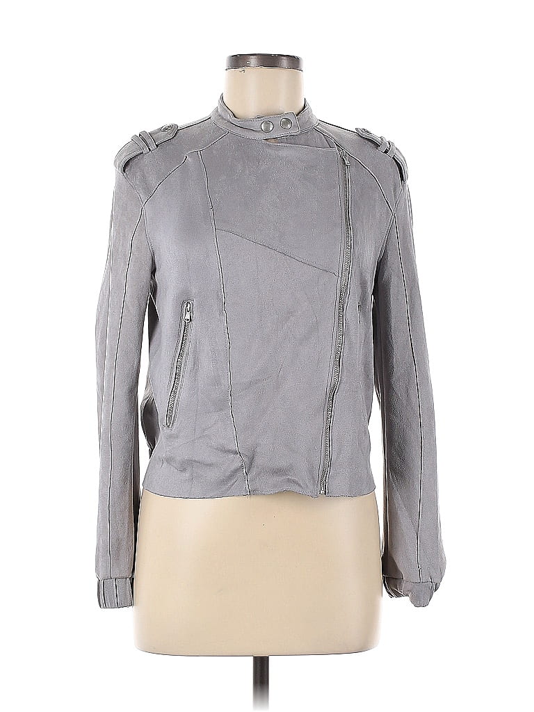 Pre-owned Blanknyc Blank Nyc Jacket In Gray