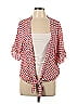 Max Studio 100% Polyester Red Kimono Size M - photo 1