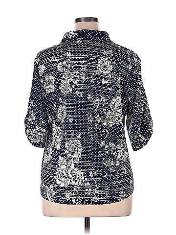 Cathy Daniels 3/4 Sleeve Blouse (view 2)