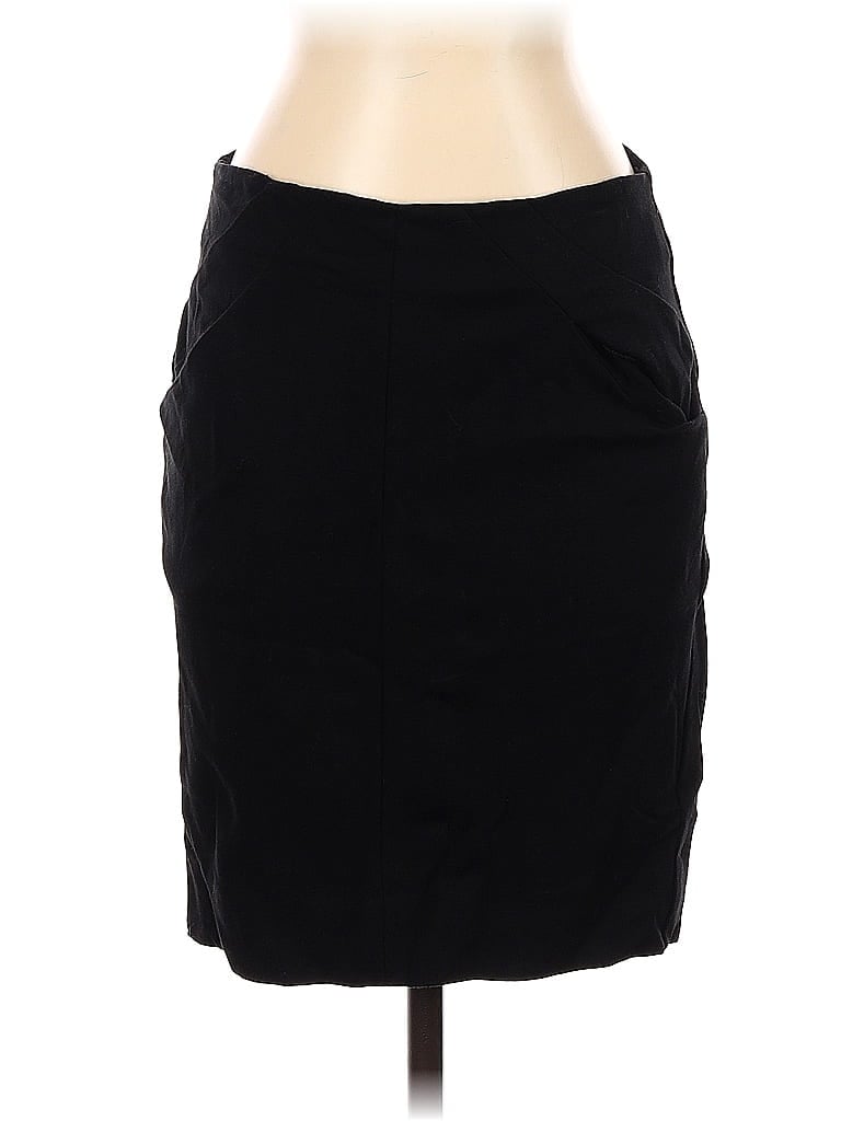 Diane von Furstenberg Solid Black Formal Skirt Size 2 - photo 1
