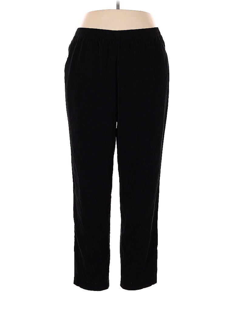 Pre-owned Allison Daley Casual Pants In Black