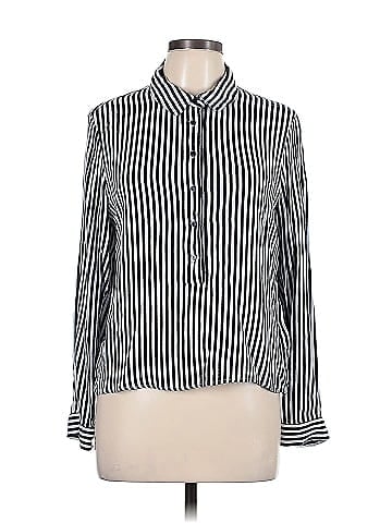 Jasmine & Juliana Long Sleeve Button-Down Shirt (view 1)