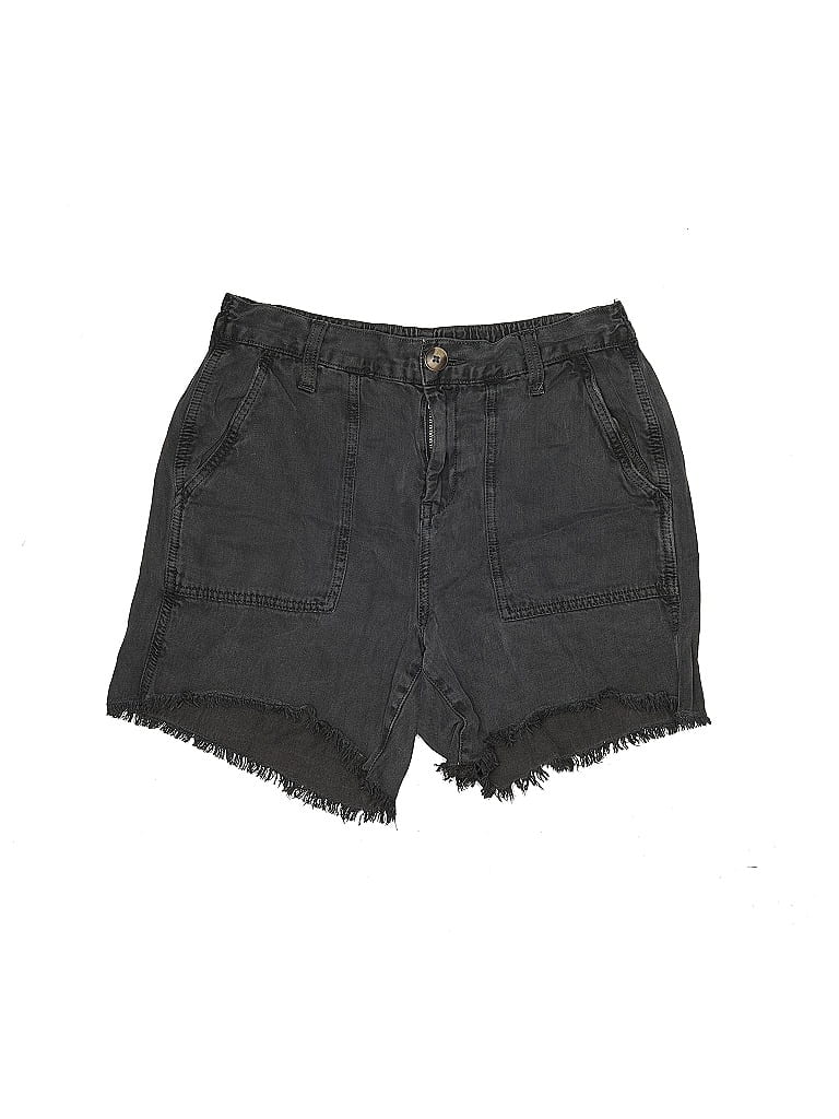Pre-owned Aerie Denim Shorts In Black
