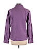 CG-L-CG 100% Polyester Purple 3/4 Sleeve Blouse Size L - photo 2
