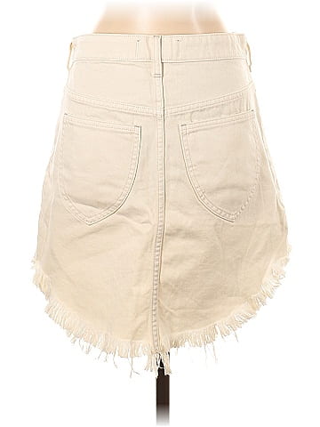 We the Free Denim Skirt (view 2)