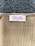 Pink Lily Solid Tan Casual Dress Size XS - photo 3
