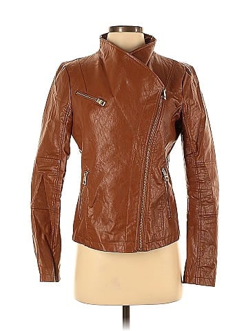 Guess Faux Leather Jacket (view 1)