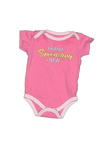 Luvable Friends Short Sleeve Onesie (view 1)