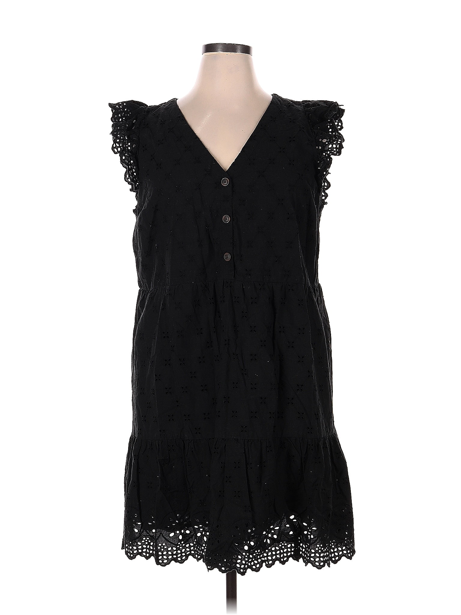 ivory rehearsal dinner dress Zapakasa Women Lace High-Low with Ruffles Best Sellers NH August Wk 2 Black gothic wedding dress Color:Red and Black