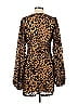 Nasty Gal Inc. Animal Print Brown Cocktail Dress Size 4 - photo 2