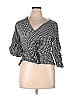 Dizzy Lizzy Black 3/4 Sleeve Blouse Size XL - photo 1