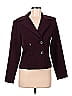 Jodi Kristopher 100% Acetate Burgundy Blazer Size 9 - photo 1