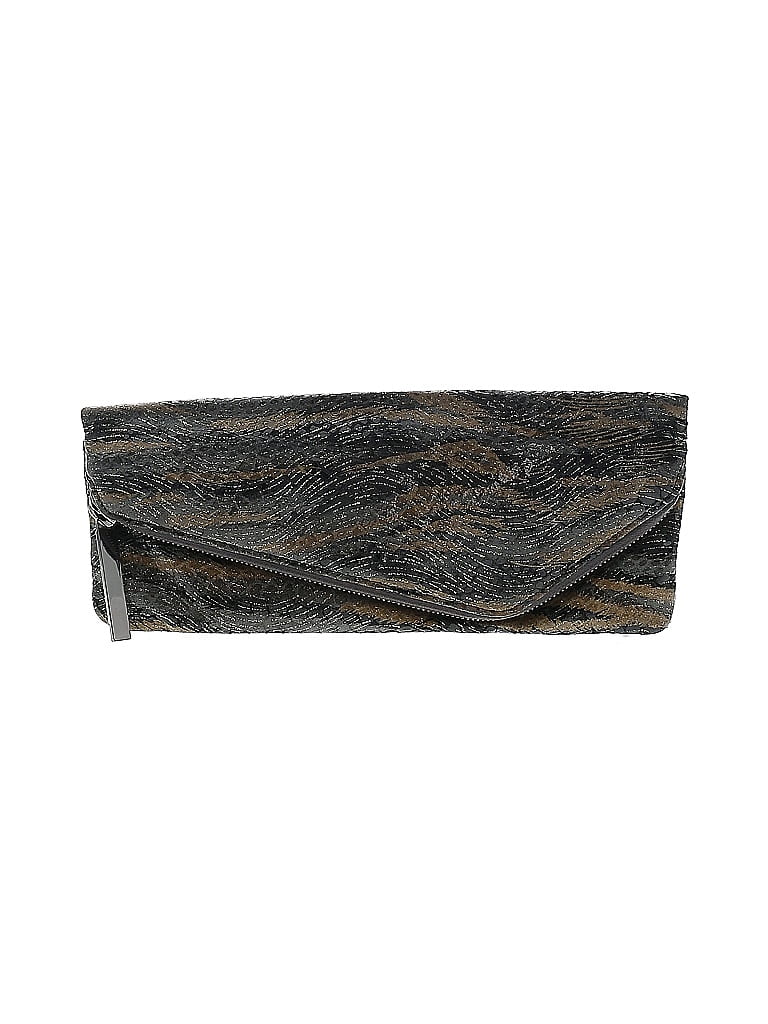 Hobo International 100% Leather Gray Brown Leather Clutch One size - photo 1