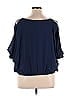 B.wear Blue Short Sleeve Top Size XL - photo 2