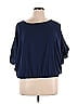 B.wear Blue Short Sleeve Top Size XL - photo 1