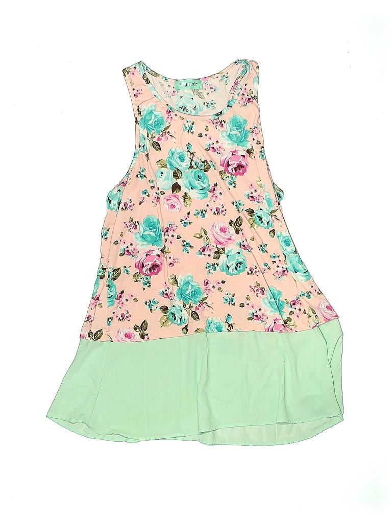 Assorted Brands Floral Motif Floral Green Dress Size L (Kids) - 63% off ...