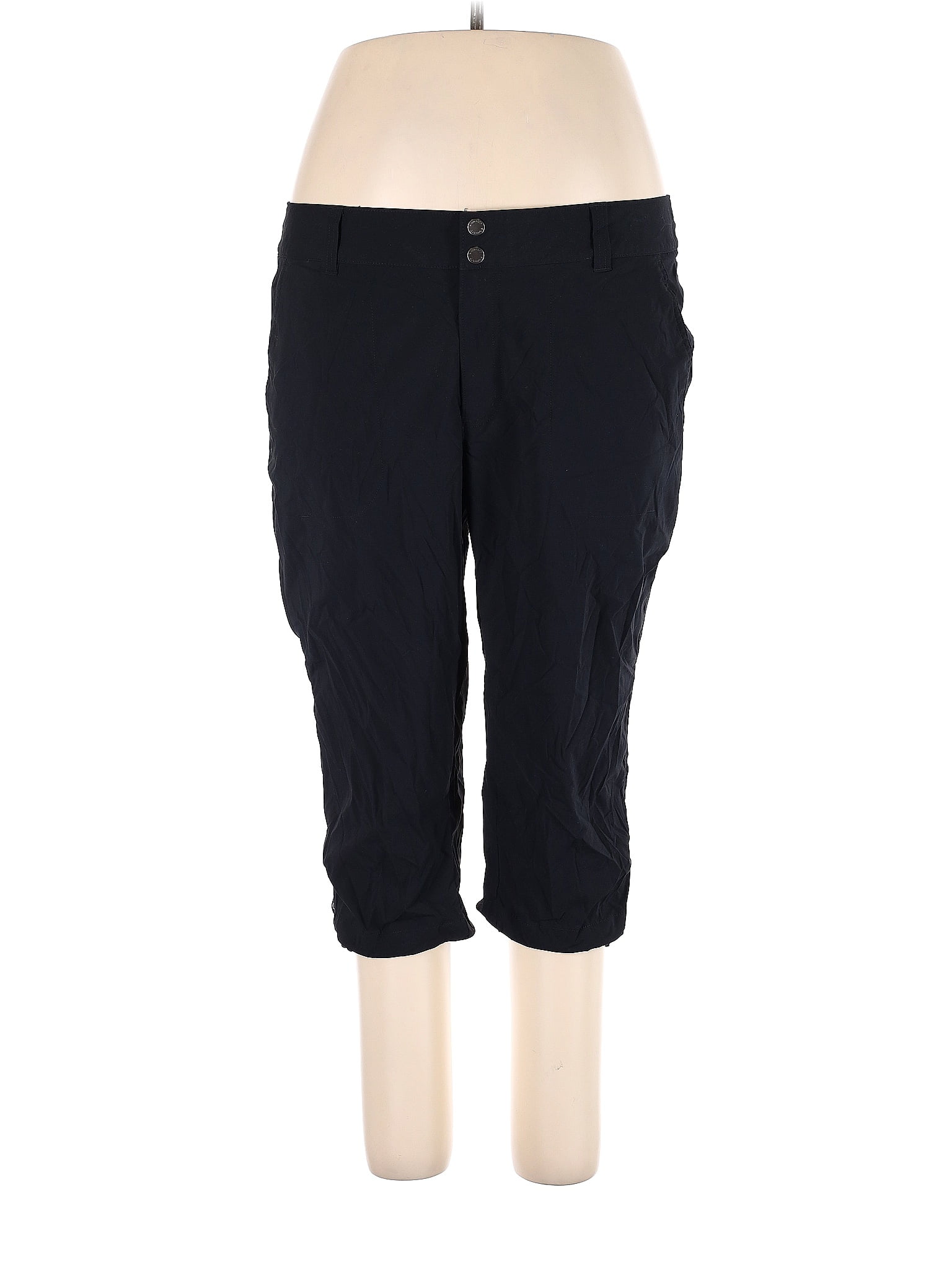 Columbia Solid Blue Casual Pants Size 18 (Plus) 56 off ThredUp