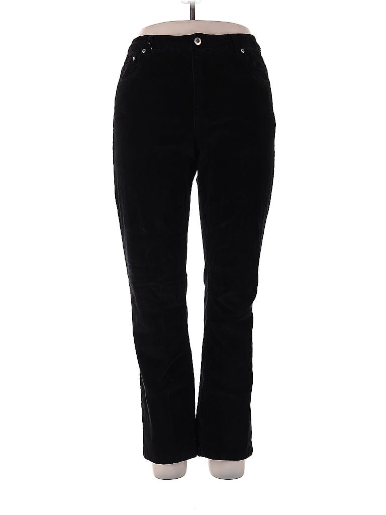 Pre-owned Caribbean Joe Casual Pants In Black