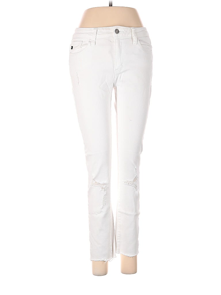 Pre-owned Unbranded Jeans In White