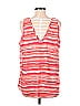 Fylo 100% Polyester Pink Sleeveless Blouse Size M - photo 2
