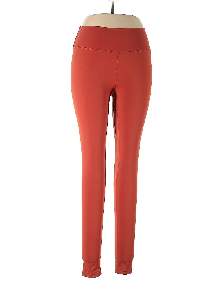 Pre-owned Assorted Brands Active Pants In Orange