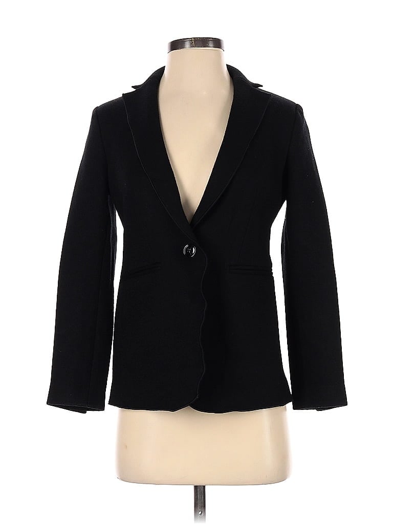 Pre-owned Ann Taylor Blazer Jacket In Black