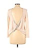 NYTT Pink Tan Long Sleeve Top Size L - photo 2