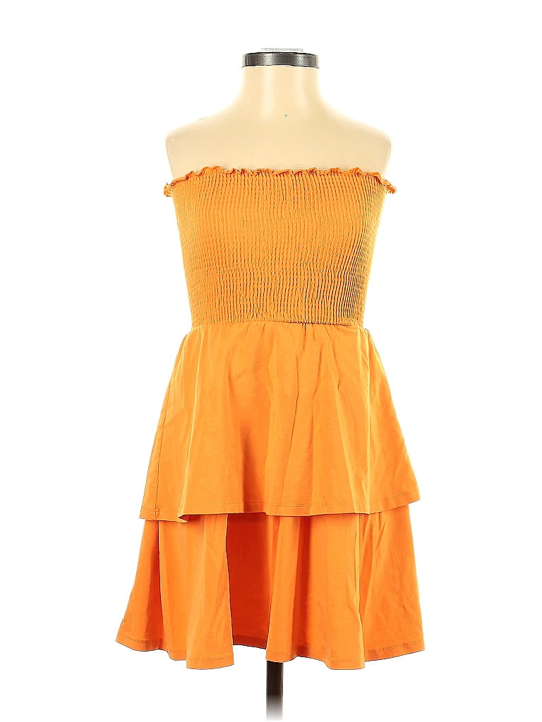 Click to view more detailed imagery on our partner's website Pre-owned Asos Design Cocktail Dress In Orange