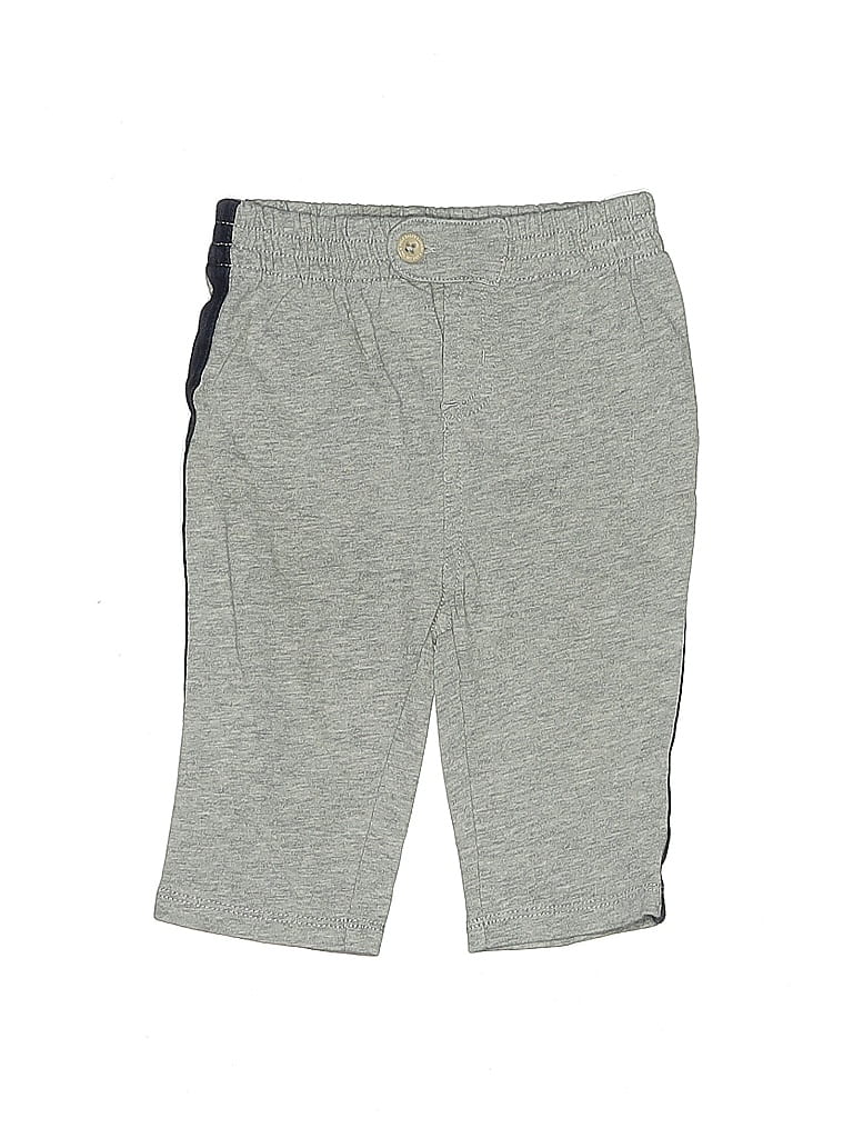 Ralph Lauren 100% Cotton Gray Sweatpants 3-6 MO / 6 MO - photo 1