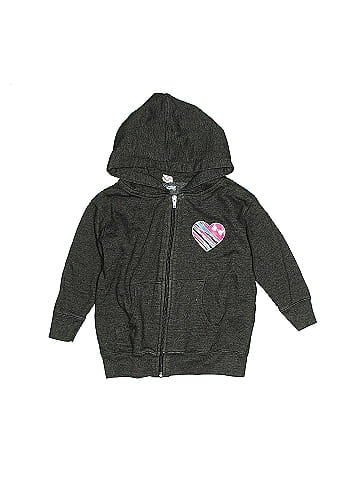 Rabbit Skins Zip Up Hoodie (view 1)