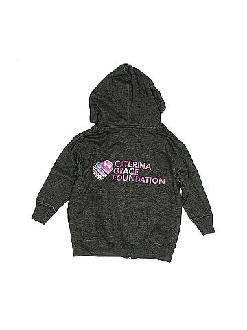 Rabbit Skins Zip Up Hoodie (view 2)