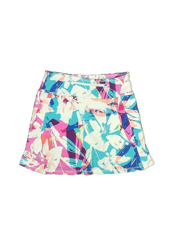 T By Talbots Casual Skirt In Blue