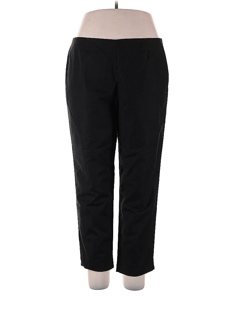 Pre-owned Lafayette 148 Casual Pants In Black